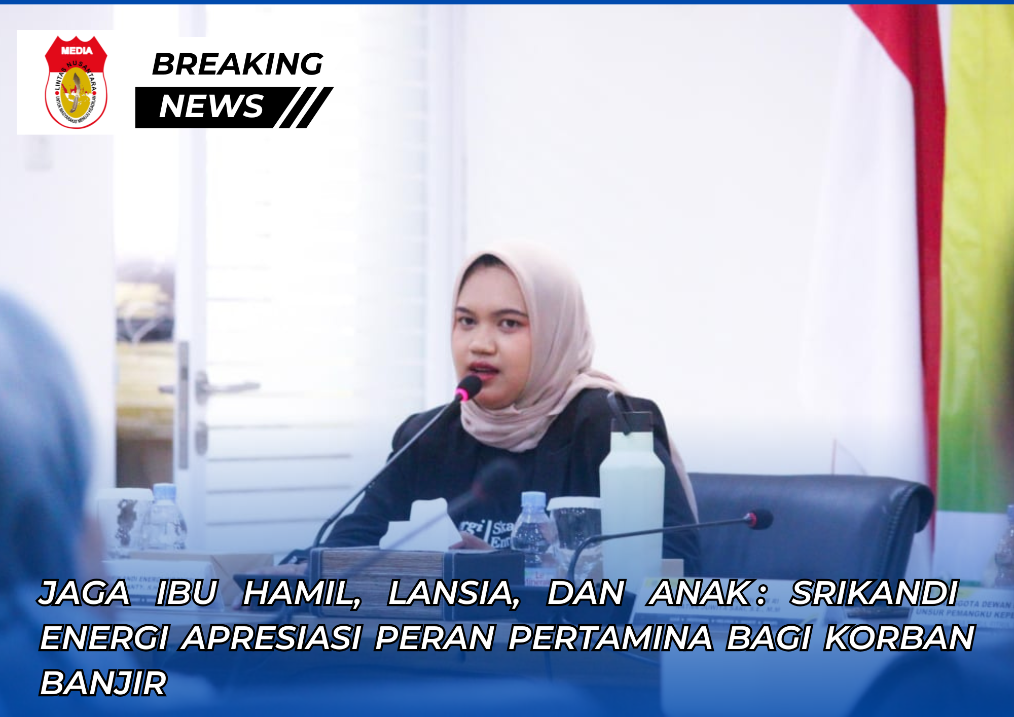 Jaga Ibu Hamil, Lansia, dan Anak : Srikandi Energi Apresiasi Peran Pertamina bagi Korban Banjir